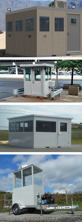 Guard building and shelter applications