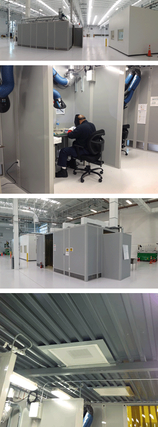 Military clean rooms